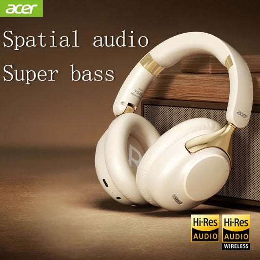 Acer ANC Wireless Bluetooth Headphones 360° Surround Sound Headsets Gamer Sports Earphones Noise Reduction with HD Mic OHR524