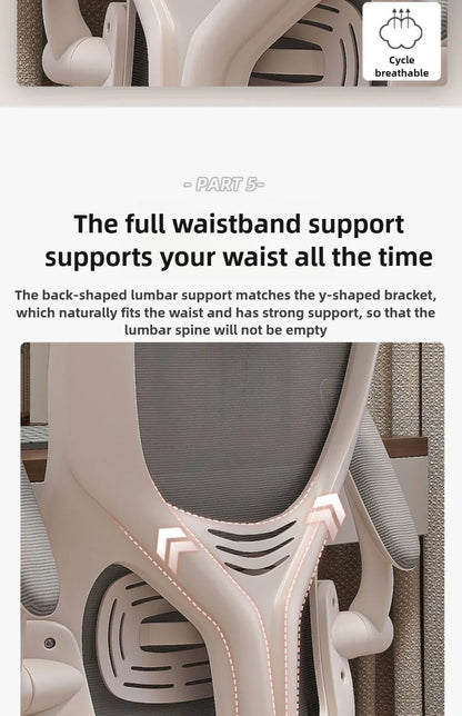 Ergonomic Chair, home Computer Chair, comfortable Sedentary Student Study Chair, dormitory Backrest, E-sports Chairs, Office Chairs