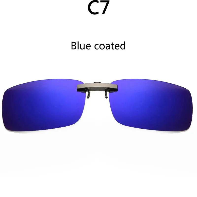 BOYSEEN Ochelari de soare polarizați cu clemă, lentile pentru vizibilitate zi și noapte la volan, unisex, sport, pescuit, ochelari pentru miopie, bărbați, femei, călătorii, activități în aer liber