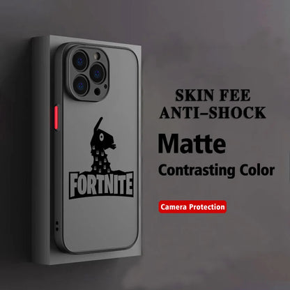 Funda para móvil Hot Game F-Fortnites para Xiaomi Redmi Note 14 13 12 12S 11 11S 10 10S 9T 9S 8 7 Pro Plus 4G 5G, cubierta trasera transparente mate