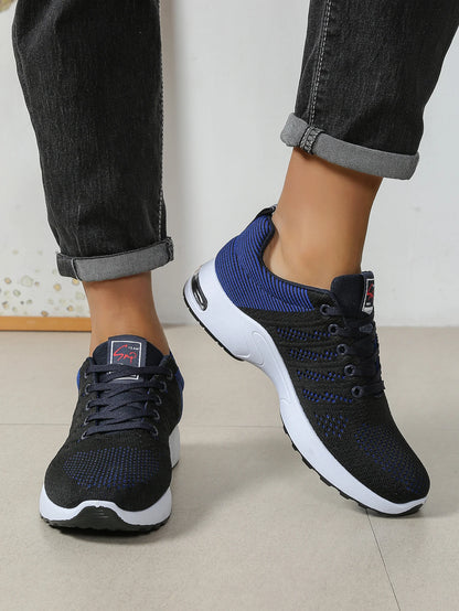 Men's shoes Fashion Super Breathable Lace-Up Running Shoes - Non-slip, durable and pillow comfort - Men's Fashion Sneakers