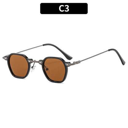 Ochelari de soare mici, pătrați, pentru călărie și condus, pentru femei și bărbați, de marcă, de designer, cu ramă metalică, ochelari de soare, Oculos De Sol, UV400