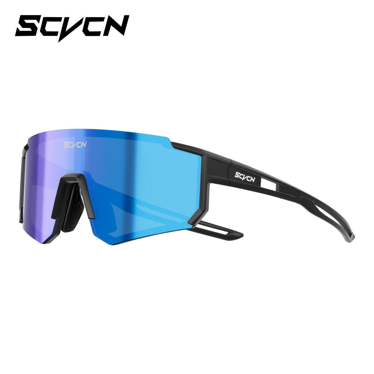 SCVCN Ochelari de soare sportivi pentru fete, ochelari de ciclism pentru copii, ochelari fotocromatici UV400, ochelari de baseball pentru băieți, ochelari pentru activități în aer liber, ochelari de soare pentru alergare și drumeții