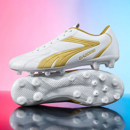 Men Soccer Shoes Breathable Football Boots Futsal Ultralight Professional Training Sneakers Unisex Grass Cleats Match Sport