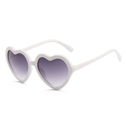 Ochelari de soare eleganți pentru copii, roz trandafiriu, cu inimioare, protecție UV400, ramă reglabilă, pentru băieți, fete, bebeluși și copii mici de 0-12 ani