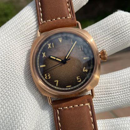 STEELFLIER Official SF760S Luxury Bronze Mechanical Watch NH35 Movement Sapphire Crystal Swiss Luminous 20Bar Waterproof Wristwatch