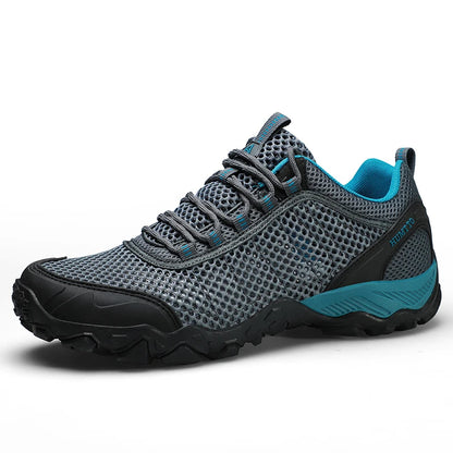 HUMTTO Herrenschuhe – rutschfeste, atmungsaktive Sport- und Sommer-Wanderschuhe für Herren, Outdoor, Luxus, Designer, Trekking, Klettern, Herren-Sneaker
