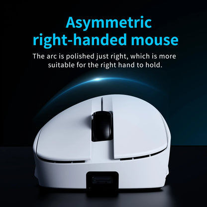 AJAZZ AJ179 V2 MAX Tri-mode Right-handed Mouse 56g Lightweight PAW3311 Sensor Huanuo Micro Switch Telink Microchip