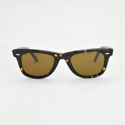 Ochelari de soare clasici cu lentile de sticlă Ochelari de soare din acetat pentru bărbați Y-2140 Design cu nit dublu Ochelari de protecție eleganți pentru femei, cu formă pătrată, cu protecție UV
