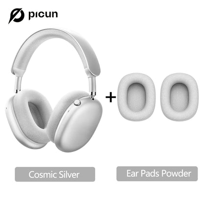 Picun F8MAX ANC kabelloser Kopfhörer, 59dB hybrides aktives Noise Cancelling, Spatial-Audio-Ohrhörer, Bluetooth 6.0, Over-Ear-Headset, 180H