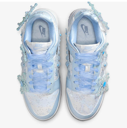 Nike Authentic Dunk Low – dámske módne ľahké ležérne tenisky s kvetinovým vzorom HV8575-100