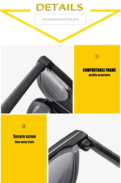 Ochelari de soare polarizați pentru bărbați și femei, cu protecție împotriva luminii albastre, ochelari pentru miopie, ochelari anti-radiații pentru vedere de aproape, dioptrii de la 0 la -6,0