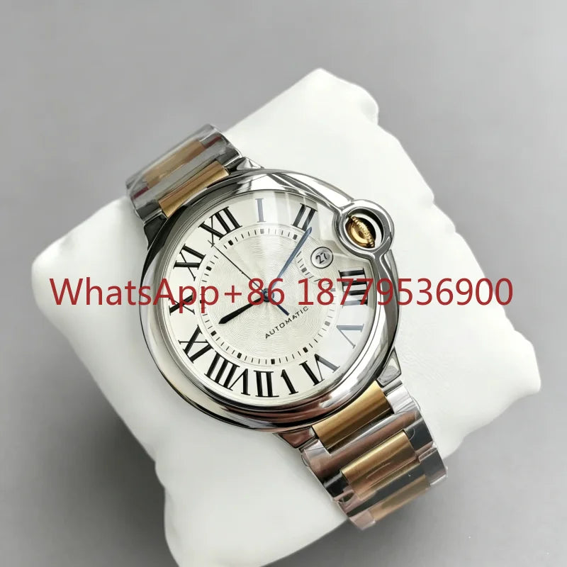 2026 Men Fashion Watch 904L Stainless Steel Leather 42MM Automatic Mechanical High-Quality AAA Custom Watches