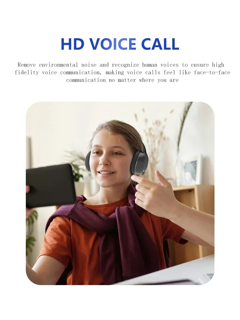 Wireless TV Headphones Bluetooth 5.0 USB Adaptor Stereo Headset Foldable Helmet Earbuds with Mic for Samsung TV PC Music