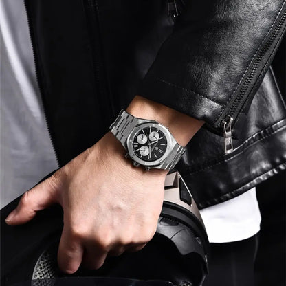 PAGANI DESIGN PD1707 Men's Quartz Watches 40MM Stainless Steel Sapphire Glass Top Brand Watch Gift for Men Reloj Hombre 2024 New