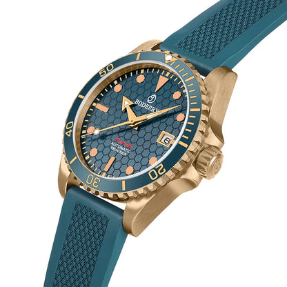 Boderry Bronze Watch Seaturtle Titanium Diver Luxury Wristwatch Automatic Mechanical Wristwatch Sport 200M Waterproof Luminous