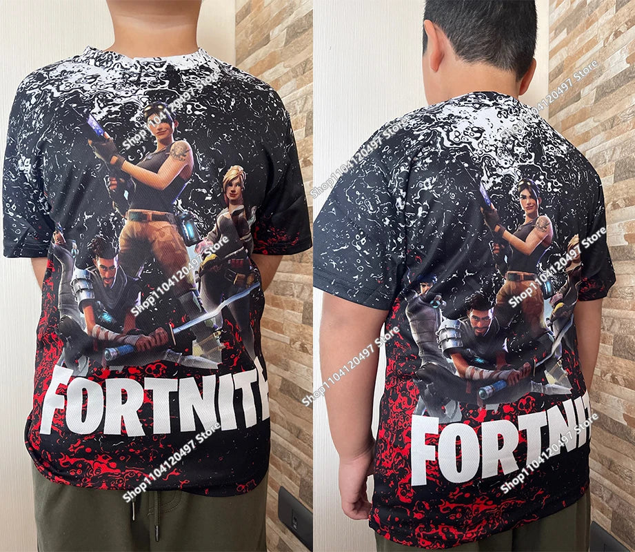 Halloween Peely 3d T-shirt Boys Girls Christmas Fortnite Tees Battle Royale Streetwear Kids Victory Game Men T Shirt Clothes