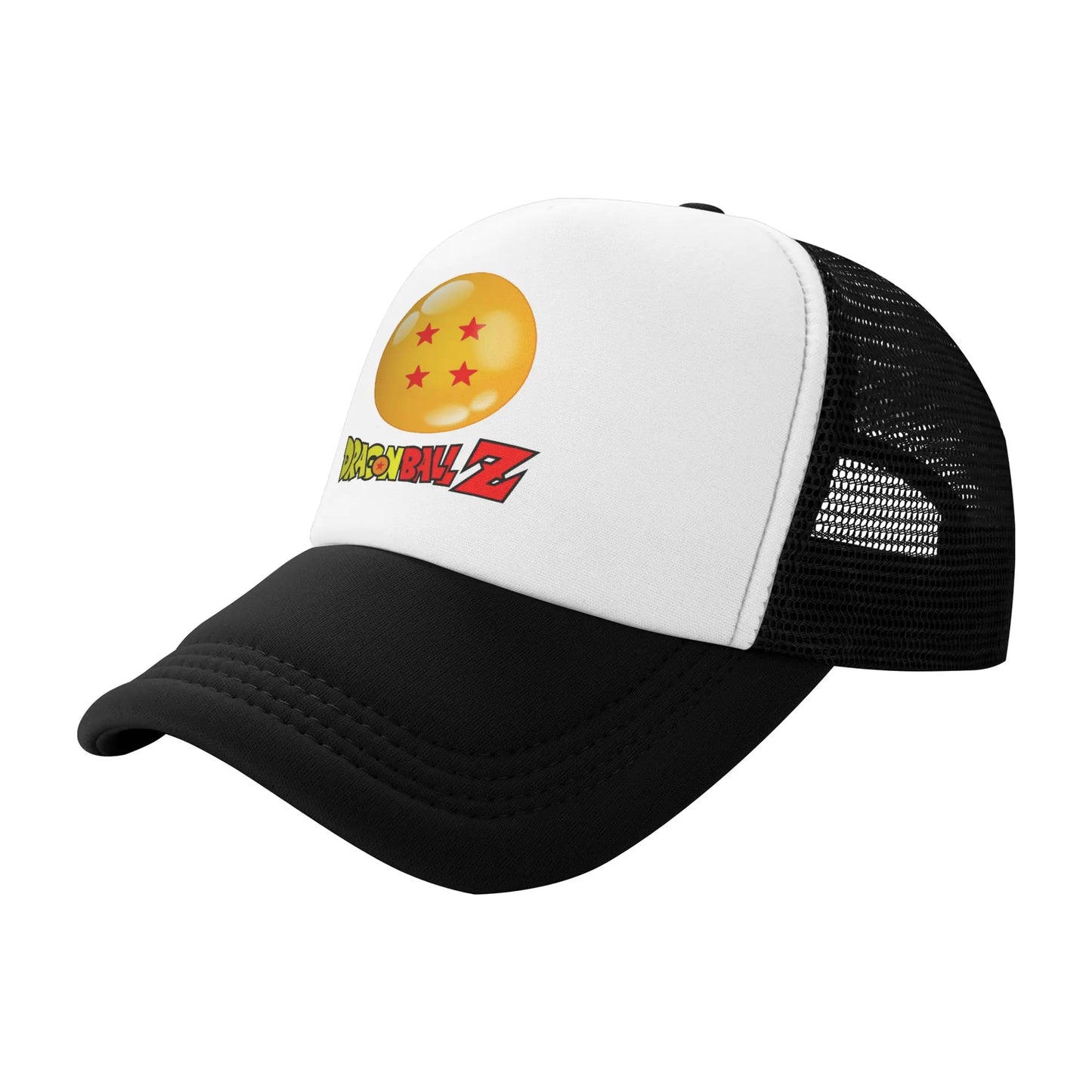 Produit gaming premium Fraquane, Dragon Ball Kid Buu Trucker Cap Unisex Hats Sun Caps Trucker Cap Adjustable Polyester Mesh Baseball Cap Summer, équipement gamer