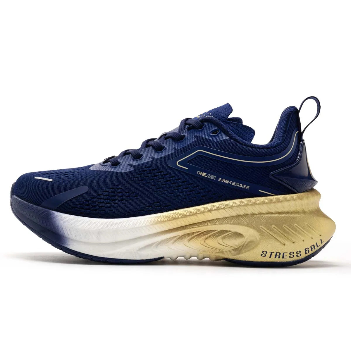 ONEMIX Men's Running Shoes, Air Cushion Athletic Breathable Couple Trainers, Walking Sneakers for Women