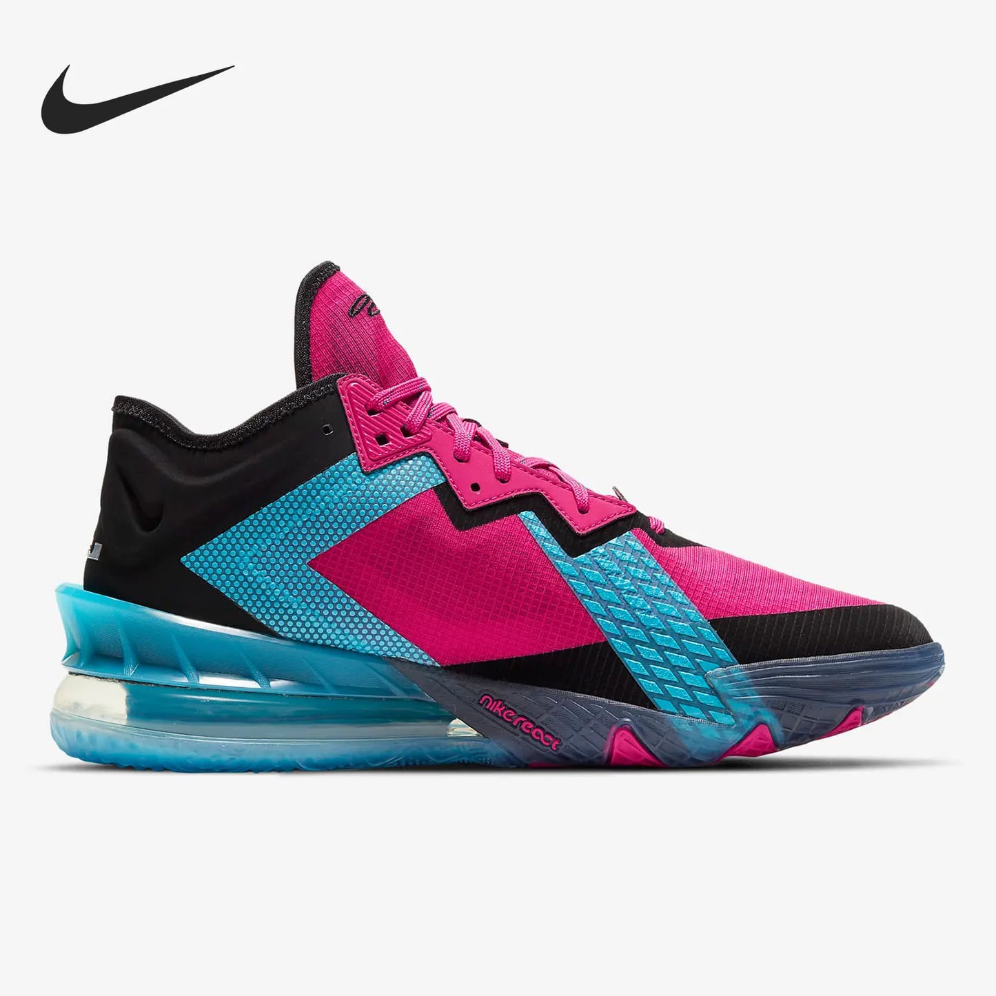 Nike Genuine LEBRON XVIII LOW EP Men's and Women's Sports Basketball Shoes CV7564-600