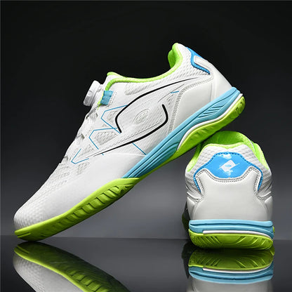 Exceptional Anti Slip Table Tennis Shoes for Men and Women with Blue Outdoor Gym Ping Pong Practice and Professional Shoes