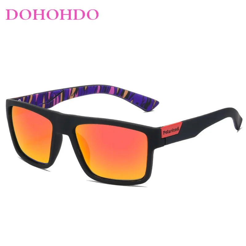 2022 Luxury Polarized Sunglasses Men Women Fashion Square Male Sun Glasses Vintage Driving Fishing Eyeglasses Sport Shades UV400