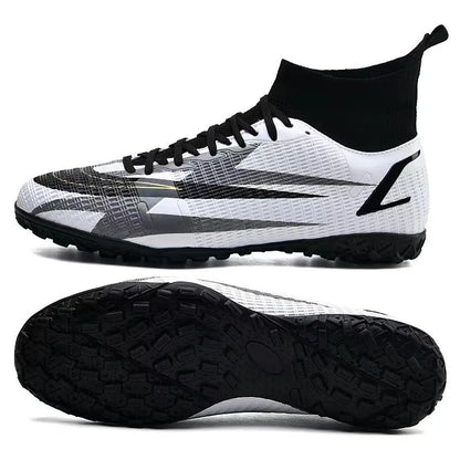2025 New Long Nail Large Size Football Shoes Teenager Ankle Anti slip Training Latest Sneakers FG/TF Soccer Shoes