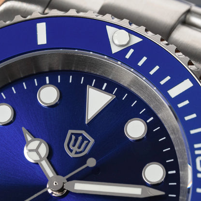 Watchdives WD1680Q V2 Men Watch VH31 Sweep Second Quartz Movement AR Sapphire Luminous BGW9 20Bar Waterproof Steel Wristwatches