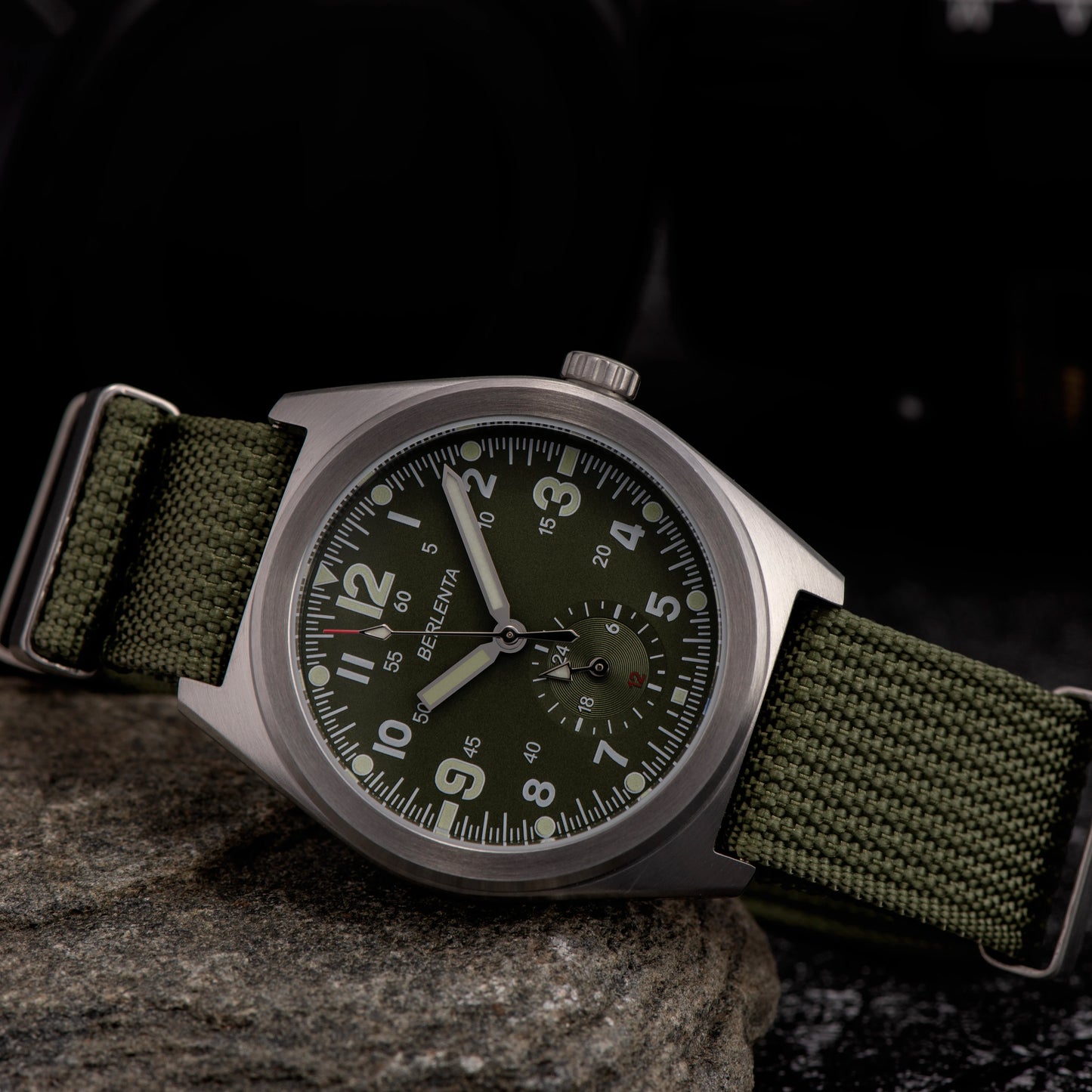 Berlenta VH60 Watch Men 100m Waterproof 316L Steel Wristwatch For Men Top Brand Luxury Male Clock Military Fashion Wrist Wach