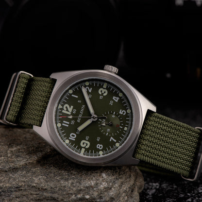 Berlenta VH60 Watch Men 100m Waterproof 316L Steel Wristwatch For Men Top Brand Luxury Male Clock Military Fashion Wrist Wach