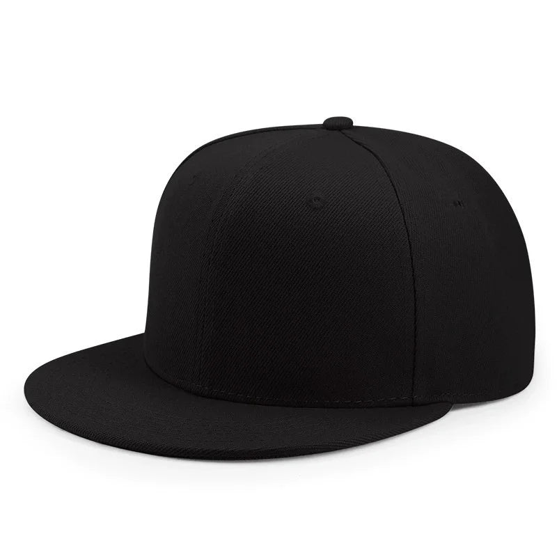 Hot Sale Cap Plain Snapback High Quality Adult Hip Hop Baseball Cap Men Women Outdoor Leisure Fashionable color blocked Hat