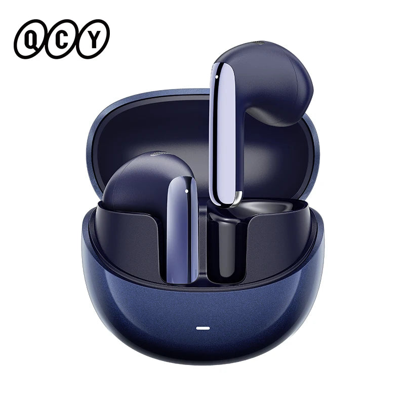 QCY HT10 AilyBuds Pro+ ANC Wireless Earbuds – Hi-Res LDAC Bluetooth 5.3 Earbuds, 6 Mic AI HD Call, Adaptive Noise Cancelling TWS Earphones with Multipoint Connection