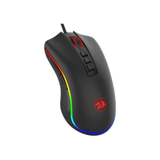 Mysz gamingowa do PC Redragon M711, przewodowa, 7 programowalnych przycisków, konfigurowalne RGB, 10,000 DPI, ergonomiczna mysz