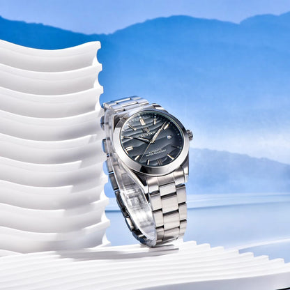 BENYAR best seller 40MM Luxury Mechanical Automatic Watch 316L Stainless Steel Waterproof Calendar Fashion SimpleWatches for Men