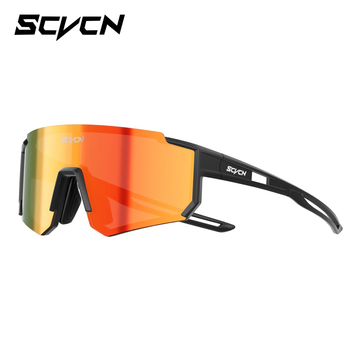 SCVCN Ochelari de soare sportivi pentru fete, ochelari de ciclism pentru copii, ochelari fotocromatici UV400, ochelari de baseball pentru băieți, ochelari pentru activități în aer liber, ochelari de soare pentru alergare și drumeții