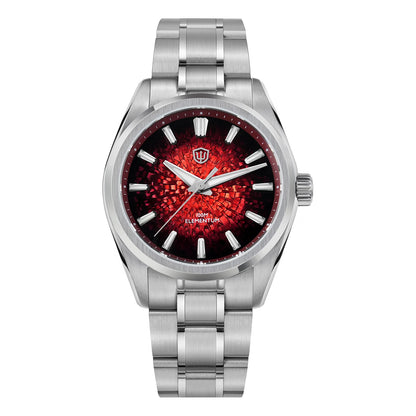 Watchdives WD0003C 38mm Watch VH31 Sweep Seconds Quartz Movement Stainless Steel Watch Elementum Original Design Men Wristwatch