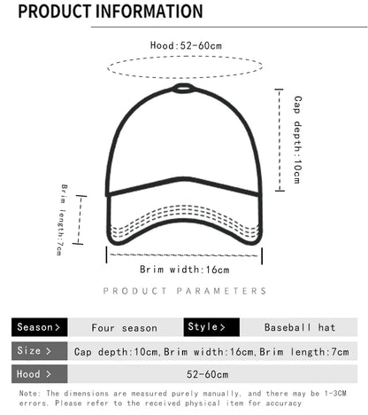 New Unisex Notch Solid Personal Baseball Hats Breathable Broken Style Sunshade Casual Peaked Caps Versatile Distress Fashion ins