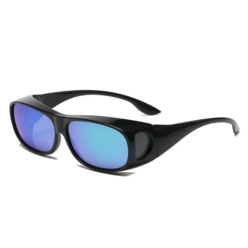 2025Polarized Sunglasses Fit Over Eye Glasses Driving Wrap Shield Goggles Fishing Glasses Sports Sunglasses Night Vision Glasses