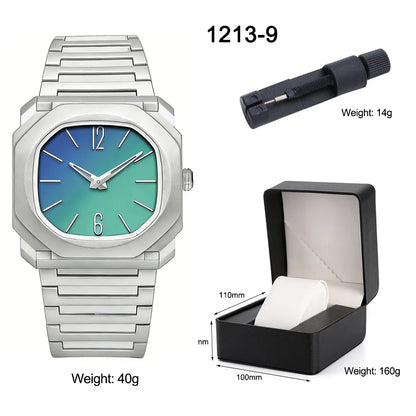 Creative Design Smoked Marble Pattern Quartz Watch Ultra-Thin Dial 3ATM Waterproof Plastic Quartz Watch Business Watch for Men
