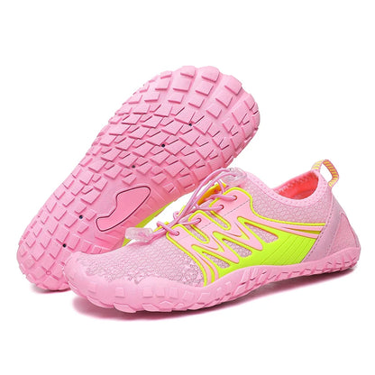 Men's Trail Running Shoes, Lightweight Athletic Zero Drop Barefoot Shoes Non-Slip Outdoor Walking Minimalist Shoes for Women