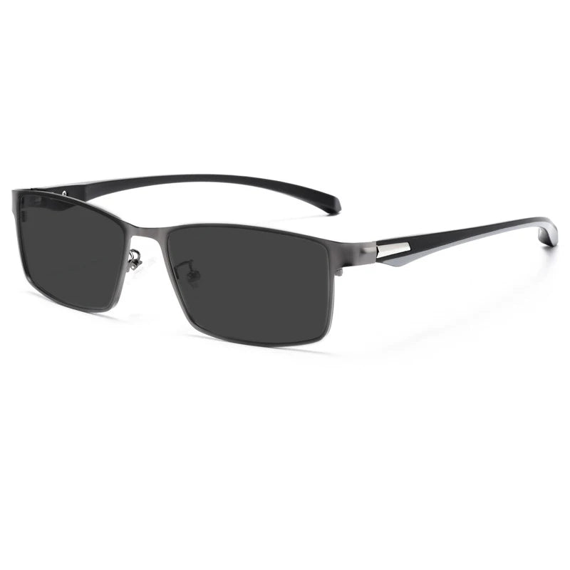 LOERHUNAR – Design de marcă pentru ochelari de soare retro pentru bărbați, destinați mediului de afaceri, pentru miopie, cu dioptrii de la 0 la -0,75, -1,0, -1,5, -1,75, -2,0, -2,5, -3,0 până la -6,0