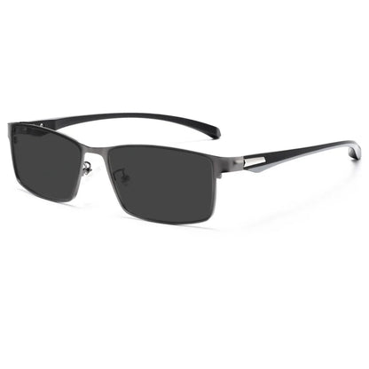 LOERHUNAR – Design de marcă pentru ochelari de soare retro pentru bărbați, destinați mediului de afaceri, pentru miopie, cu dioptrii de la 0 la -0,75, -1,0, -1,5, -1,75, -2,0, -2,5, -3,0 până la -6,0