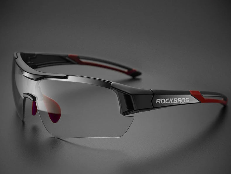 Ochelari de ciclism fotocromatici ROCKBROS, ochelari de soare pentru biciclete și sporturi în aer liber, ochelari cu schimbare de culoare, ochelari pentru MTB și biciclete de șosea, ochelari de protecție pentru biciclete