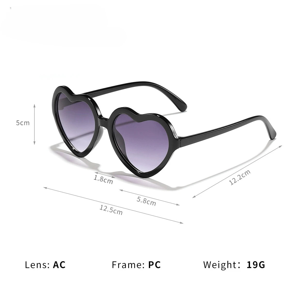 Ochelari de soare eleganți pentru copii, roz trandafiriu, cu inimioare, protecție UV400, ramă reglabilă, pentru băieți, fete, bebeluși și copii mici de 0-12 ani