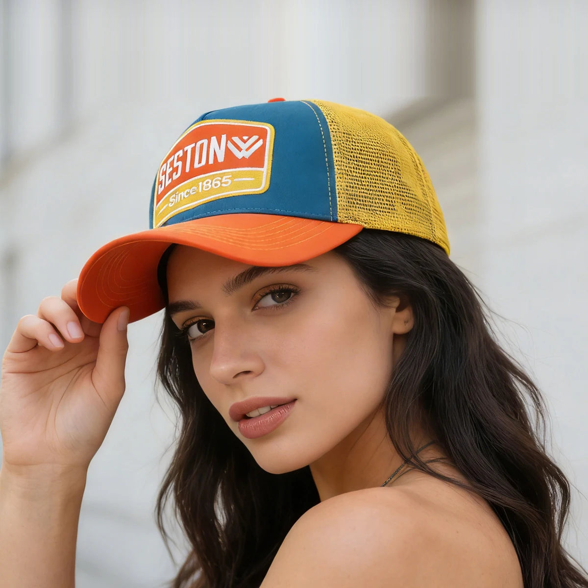 Branded Hats for Men, Suitable for Spring and Summer, Baseball Caps for Large Head Sizes, Make You Look Younger, Make Your Face Look Smaller, Sun Protection Caps