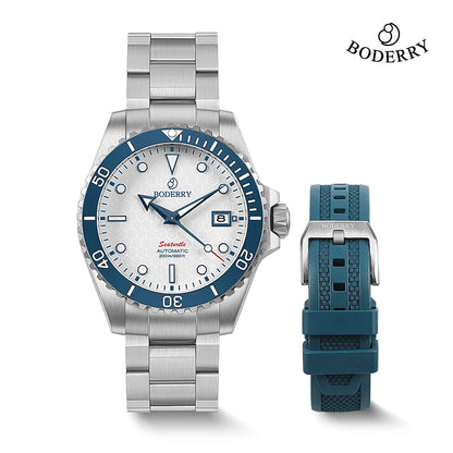 Boderry Bronze Watch Seaturtle Titanium Diver Luxury Wristwatch Automatic Mechanical Wristwatch Sport 200M Waterproof Luminous