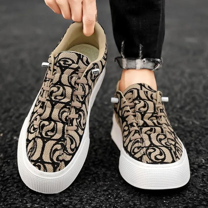 Παπούτσια σχεδιαστή μαύρα sneakers για άνδρες, παπούτσια για τρέξιμο και περπάτημα, ελαφριά καλοκαιρινά παπούτσια από καμβά 2024, ανδρικά πολυτελή sneakers