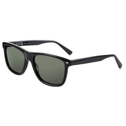 ZENOTTIC Ochelari de soare polarizați la modă, protecție UV400, ochelari de soare pătrați din acetat, design clasic, pentru femei și bărbați