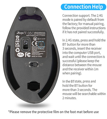 Rechargeable Wireless Vertical Mouse With Screen Display Ergonomic Mice 6 Button Programmable Gaming Mouse for Gamer Desktop