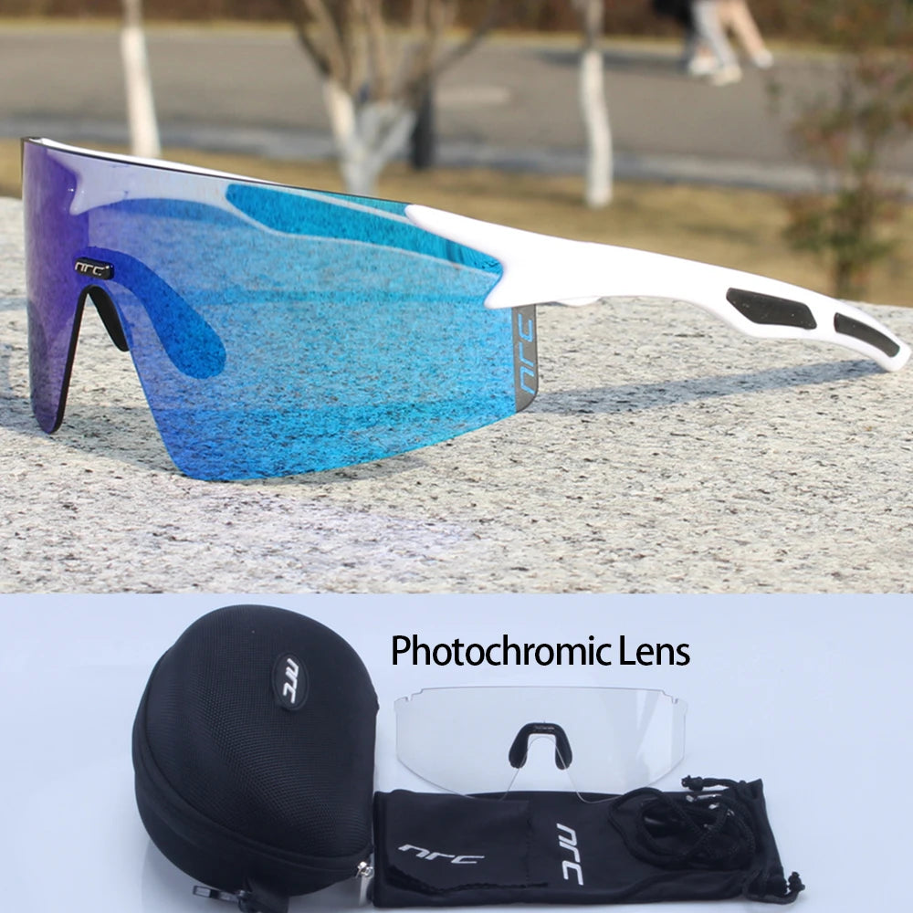 Ochelari de soare pentru ciclism marca NRC UV400 TR90, ochelari sportivi pentru bicicletă, MTB, mountain bike, pescuit, drumeții și călărie, pentru bărbați și femei